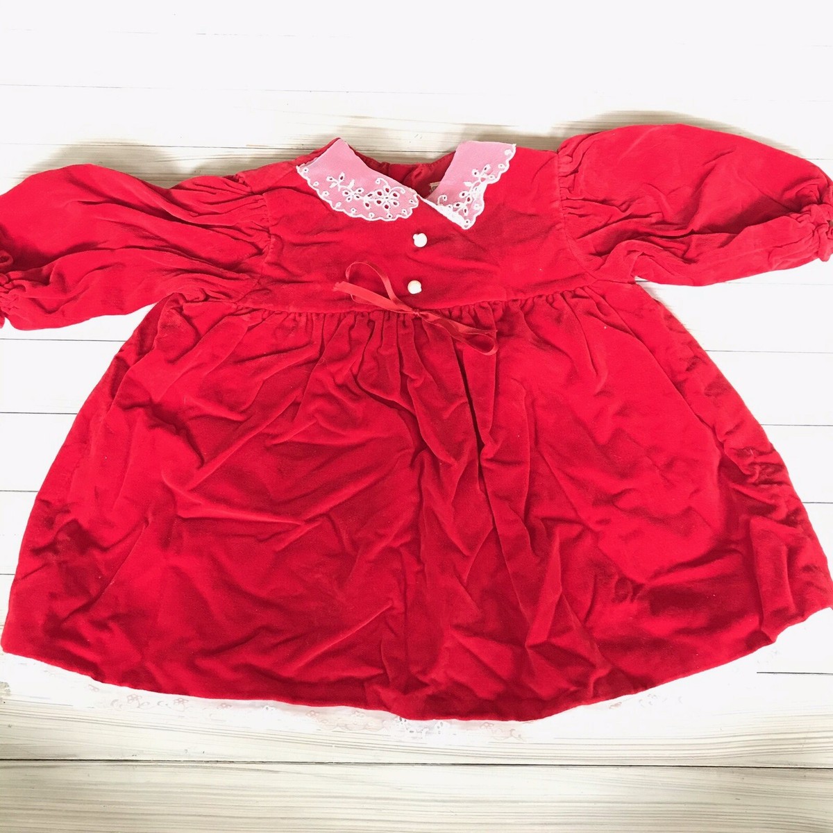 red dress white lace collar Girls Sparkle Boucle Pleated Lace Collar Dress