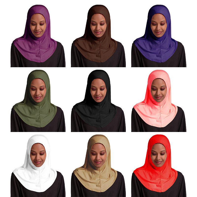 hijab for oblong face