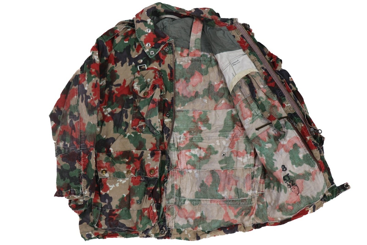 Field Jacket Alpenflage Swiss Military Jacke Original Swiss Army