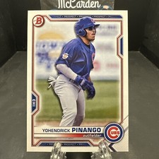 2021 Bowman Draft Yohendrick Pinango #BD-25 Chicago Cubs