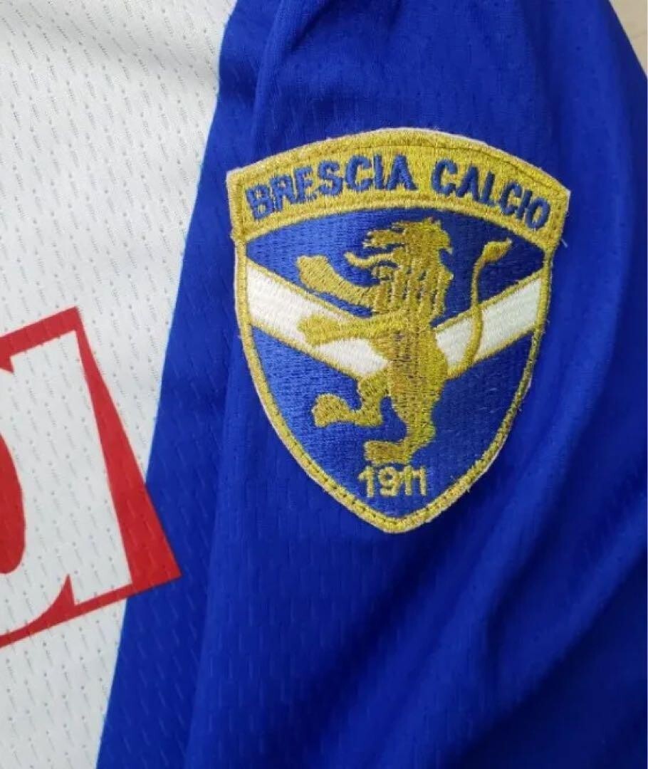 BAGGIO #10 BRESCIA CALCIO 00/01 Soccer Football Jersey Lomg BAGGIO #10 BRESCIA CALCIO 00/01 Soccer Football Jersey Lomg