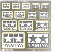 Tamiya Tamiya Logo Plate P-E - Plastic Model Accessories Kit - #73023