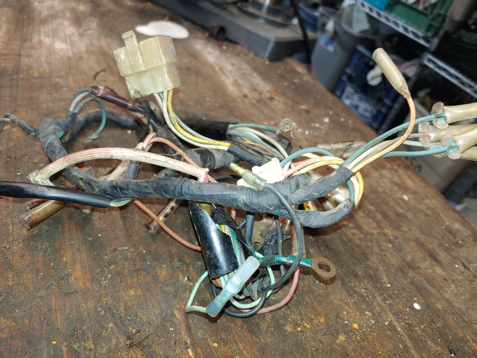 Honda CL100 1972 min arnés de cables Foto 2 de 3