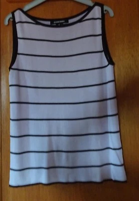 PULL DEBARDEUR FEMME ELLEN TRACY EN SOIE TAILLE M ETAT NEUF - Photo 1/3