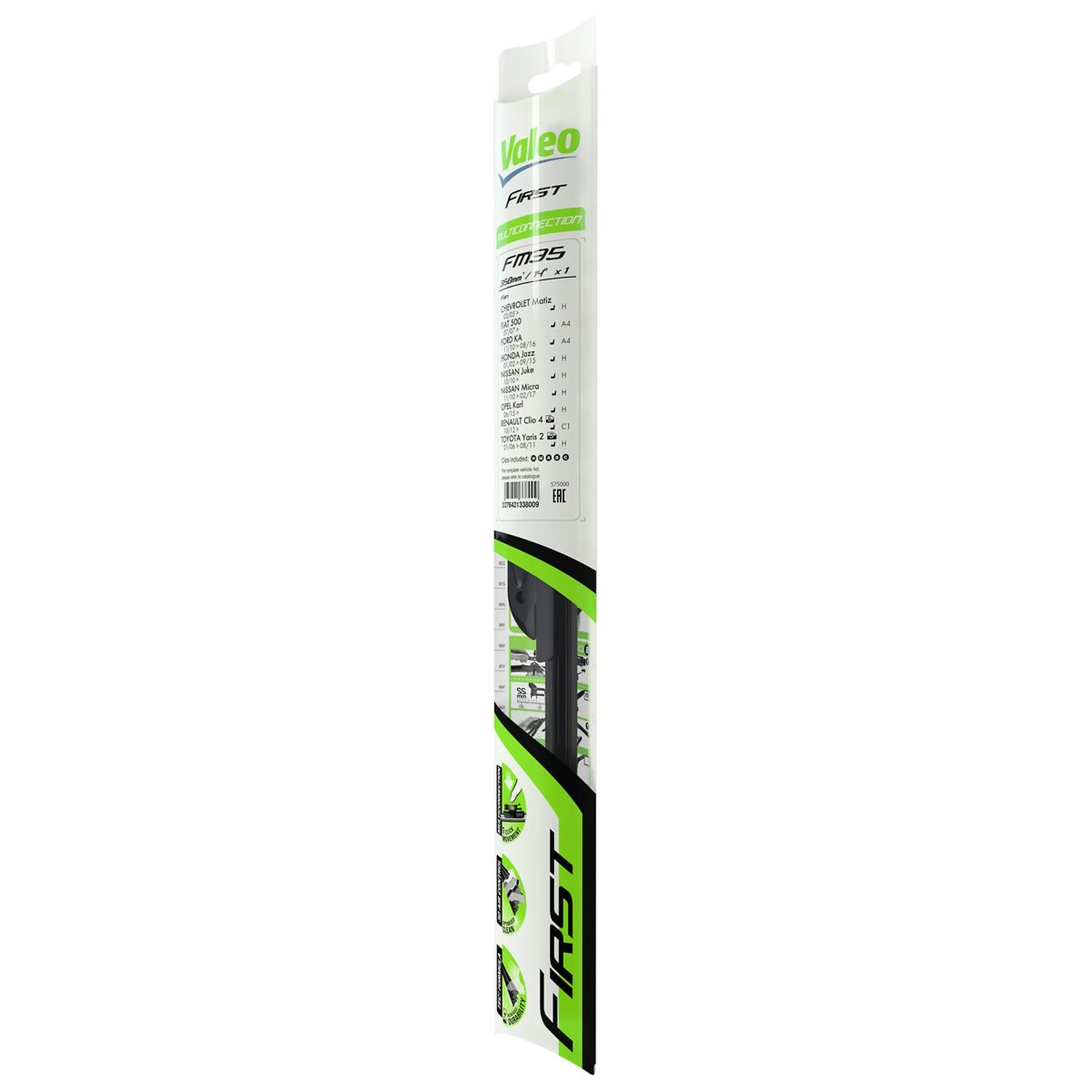Valeo Val575000 Tergicristallo Lama Anteriore Sinistra O Destra Ricambio OE Nuovo - Miniatura 6