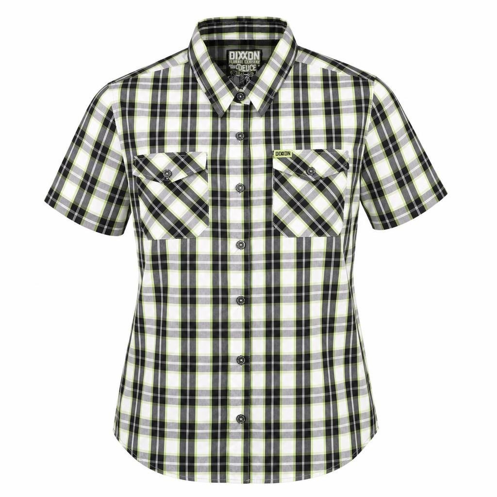 Dixxon Flannel Womens 2X Deuce Blue Plaid D-Lux Bamboo Shirt Top Grunge Patriot