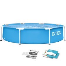 Piscine de jardin Frame 244 x 51 cm 5 en 1 INTEX 28205