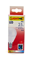 Lightme Led Leuchtmittel Tropfenform 3W=25W E14 250Lm Warmweiß 2700K 852321