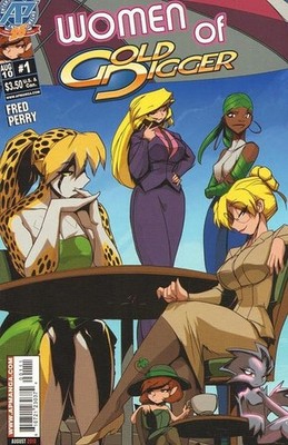 Women of Gold Digger 1 Fred Perry Doug Dlin Gina Britanny Furry 2010 NM