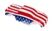 Custom Body American Flag Style for ARRMA BIGROCK BLX 3S 1/10 RC TRUCK