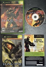 Halo 2 Microsoft Xbox CIB Complete with Manual Insert - Tested