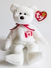 Ty Beanie Baby Original Maple the Canada Bear 1996 Retired Vintage 8" Plush Toy