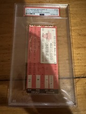 1985 BULLS PISTONS 3/12 SEASON TICKET ROOKIE MICHAEL JORDAN 32 POINTS PSA LOWPOP