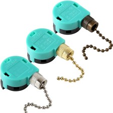 Hunter Ceiling Fan Switch ZE-268S6 3 Speed 4 Wire