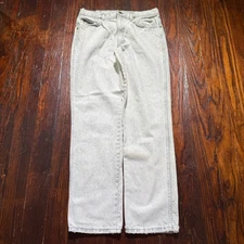 Vintage H.I.S HIS Jeans Mens 34x32 Acid Wash Denim Straight Leg MADE IN USA