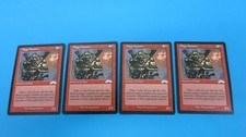 4x  MOGG ASSASSIN  GOBLIN   EXODUS   MTG MAGIC THE GATHERING NM / UNPLAYED