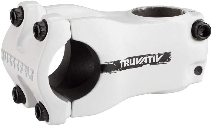 Vástago TruVativ Hussefelt - 60 mm, 31,8 mm, 0 grados, aluminio, blanco Foto 2 de 2