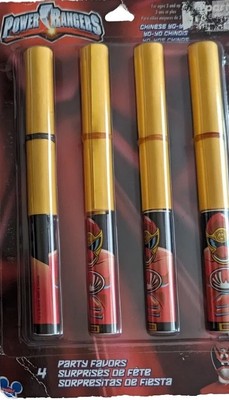 Power Rangers Samurai Party Favors Chinese Yo Yo Yoyos Pack 4 Hallmark 