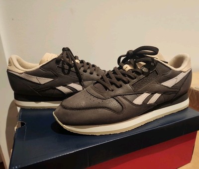 Reebok Classic Leather Premium Dark Brown  10 club c 85 Beige Tan Cream