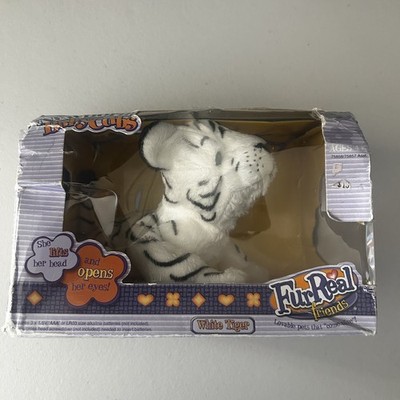(NIB) FurReal Friends Tiger Electronics Newborn Baby Cub White Tiger 2005 