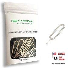 Sim Card Tray Pin Eject Removal Tool Needle Opener Ejector 10X Pack By for