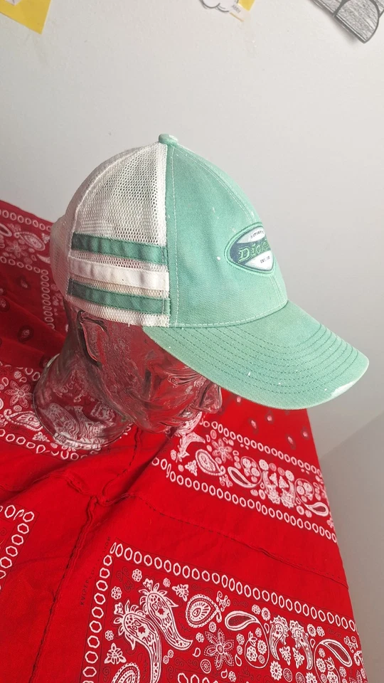 Sombrero/Gorra de Camionero Dickies Dos Tonos Verde Blanco Talla Única Sombrero Foto 4 de 4