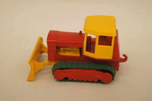 MATCHBOX LESNEY #16 Case Bulldozer Yellow 1960s ENGLAND