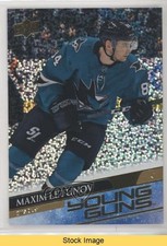2020-21 Upper Deck Young Guns Speckled Rainbow Foil Maxim Letunov #487 READ ra0