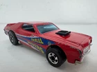Vintage 1974 Hot Wheels Thrill Drivers Ford Torino Stock Car Great Condition