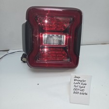 Jeep Wrangler Left Side Tail Light OEM W/O BSD 62694