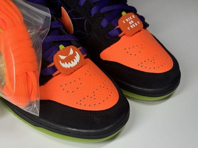 Nike Dunk SB Low Night of Mischief Halloween Shoe Sneaker Charm / Dubrae