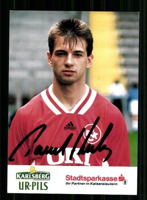 Pavel Kuka Autogrammkarte 1 FC Kaiserslautern  1994-95 Original Signiert