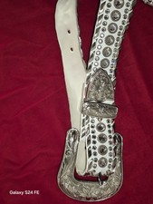 Kippys Rhinestone Leather Belts for Women for sale | eBay display picture 3
