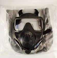 AVON M50 GAS MASK W/ CARRY BAG - U.S. MILITARY / LAW ENFORCEMENT -SIZE SMALL *