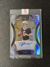 2025 Panini Select Prizm Tyler Shough #XRCAU-TS Silver 45/99 auto