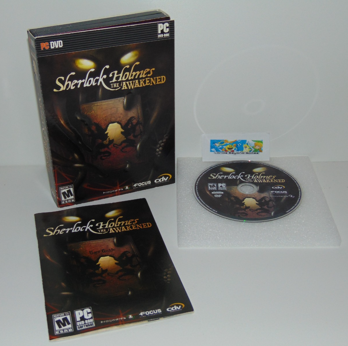 Sherlock Holmes The Awakened PC DVD-Rom USA Version Small Box