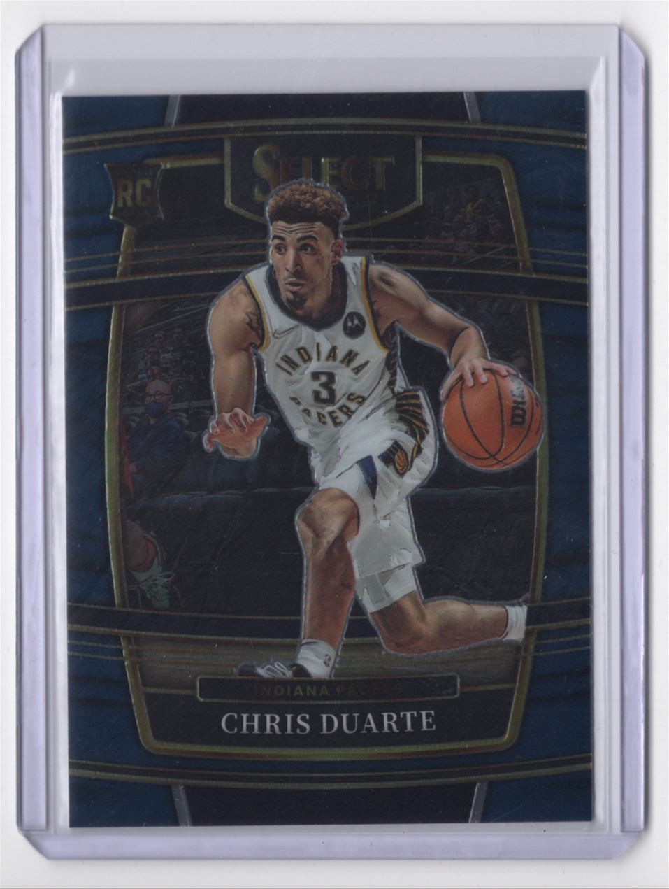 2021-22 Panini Select Chris Duarte Rookie Indiana Pacers #41