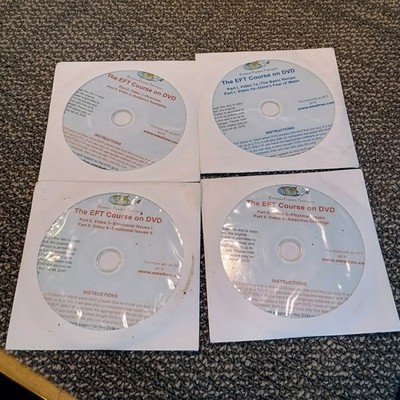 EFT Course on DVD Emotional Freedom Techniques Tapping Gary Craig 4 Disc Set