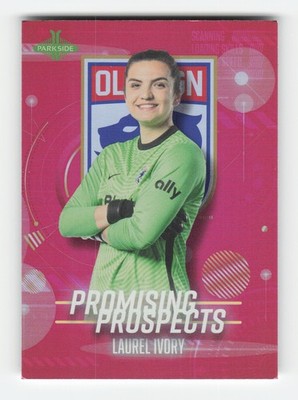 2022 Parkside NWSL Promising Prospects Red #2 Laurel Ivory Excellent