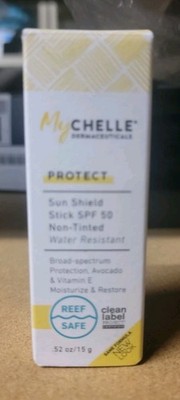 Mychelle Dermaceuticals Sun Shield Stick SPF 50 .52 oz Non-Tinted New In Box