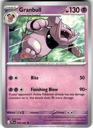 Granbull 038/094 Phantasmal Flames