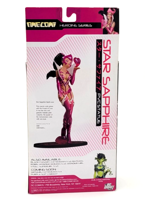 DC スターサファイア フィギュア PVCスタチュー DC Direct Ame-Comi Heroine Series Star Sapphire PVC Statue | eBay