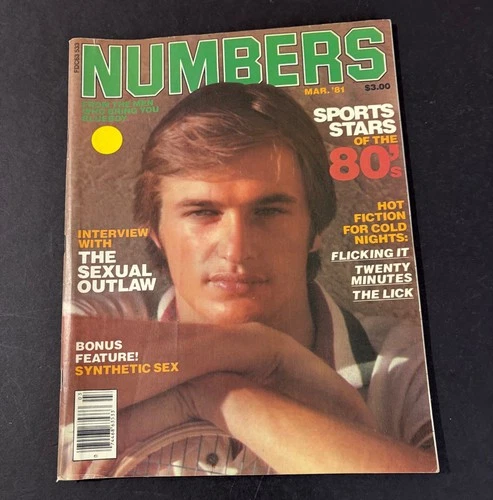 VINTAGE NUMBERS MAGAZINE MARCH 1981 GAY INTEREST