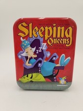 SLEEPING QUEENS 2015 Gamewright Deluxe Card Game Collector Tin NO Stickers
