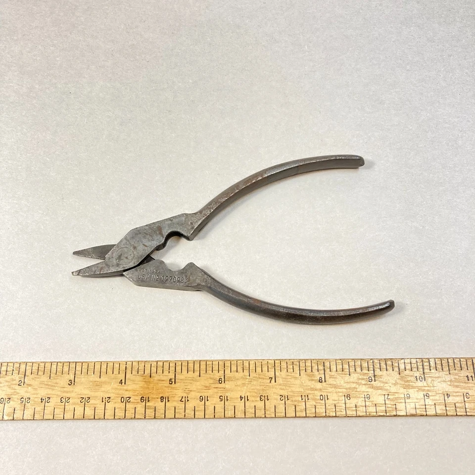 Alicates de colección Utica Smith cortadores de armadura de bolsillo (SPAC) #BX100 EE. UU. Foto 4 de 4