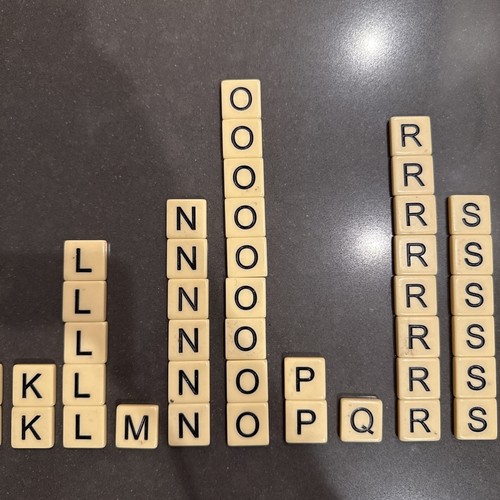 BananaGrams - 120 Pieces - Some Marker Writing On Some Pieces - Picture 3 of 7