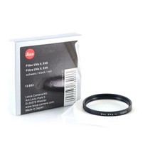 Brand New Leica UV Filter II E46 / 46mm - Black UVa 13033 
