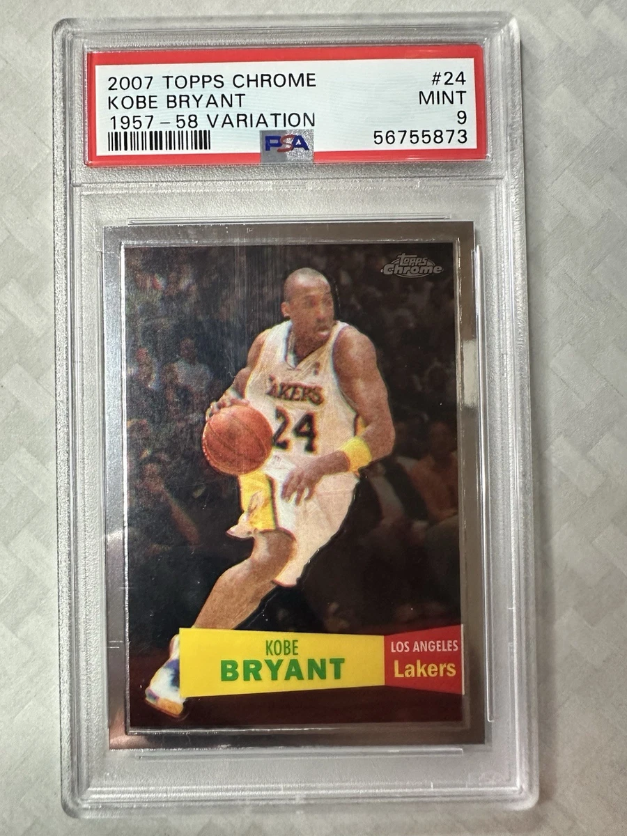 2007-08 Topps Chrome - Kobe Bryant #24 for sale | eBay