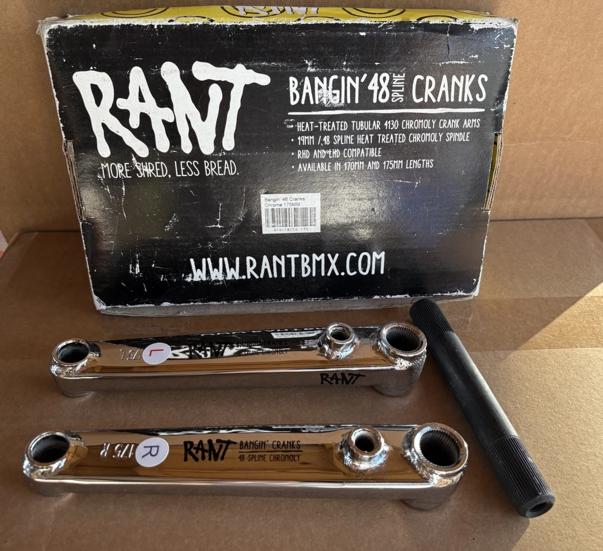 Bicycle Cranksets for BMX Bike 175 mm Crankarm for sale | eBay
