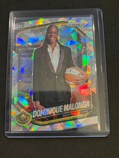 2025 Panini Prizm WNBA #144 Dominique Malonga Ice Prizms